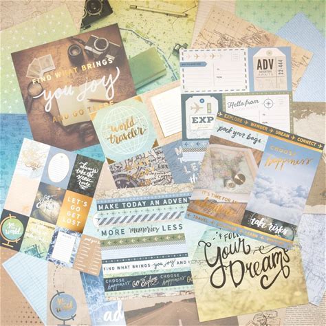 Paper House Productions Travelogue Scrapbook